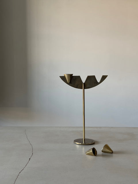 Bronze Candle Holder