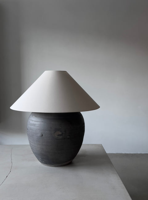 XL Antique Terracotta Table Lamp