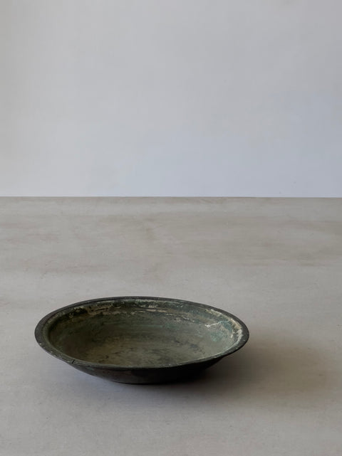 Antique Bronze Plate