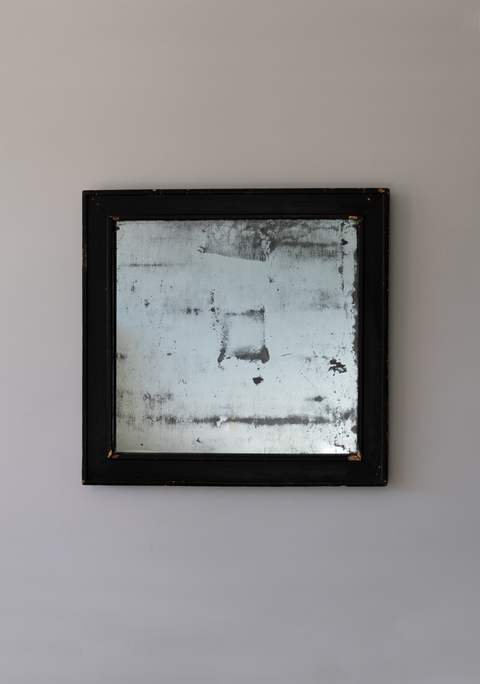 Antique French Verre Églomisé Mirror