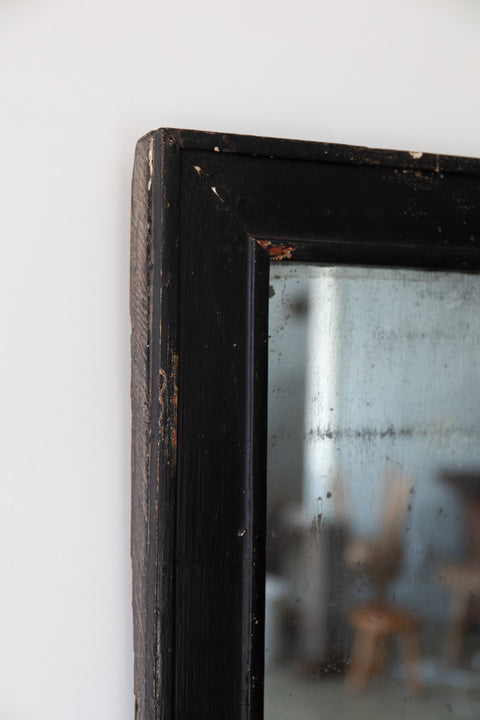 Antique French Verre Églomisé Mirror