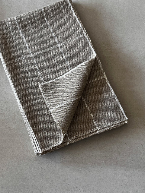 Clear Day Natural Linen Kitchen Towel