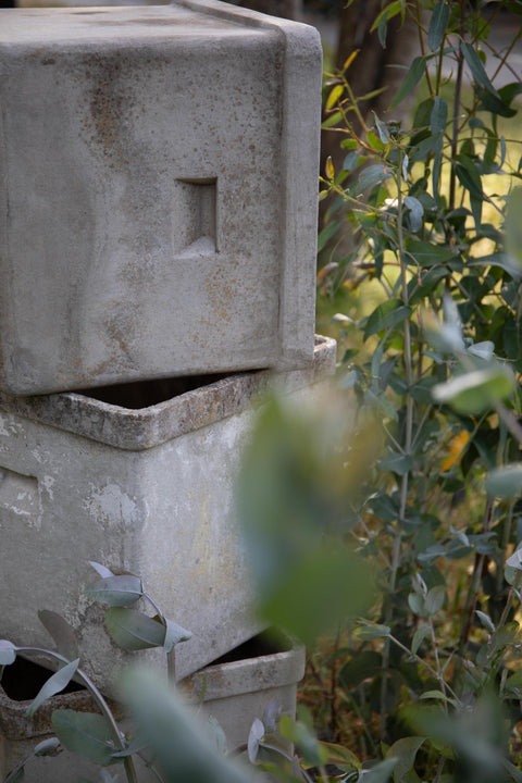 Square Planter with Handles