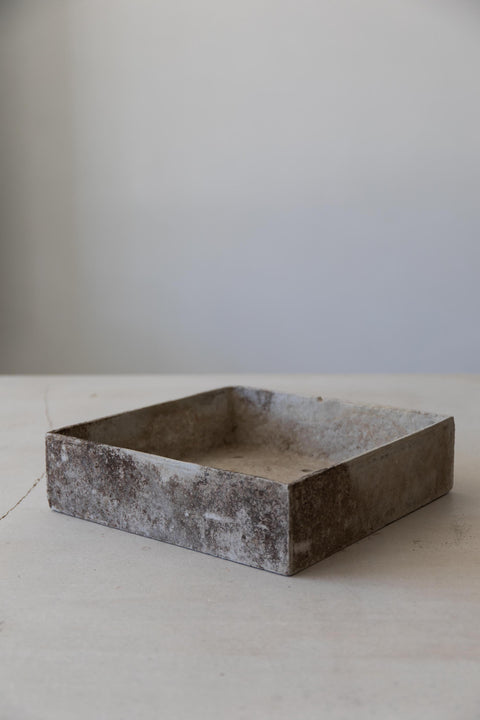 Square Concrete Tray Planters