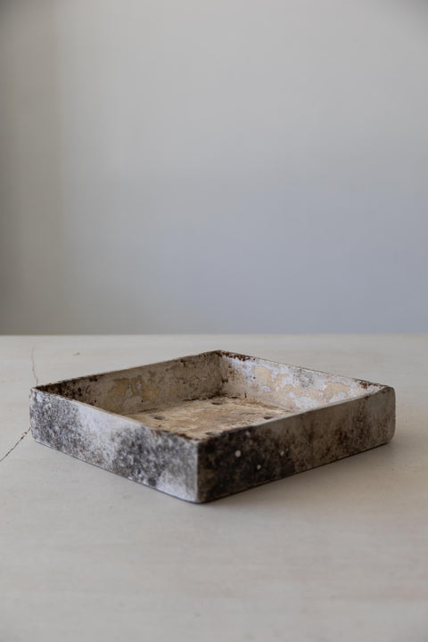 Square Concrete Tray Planters