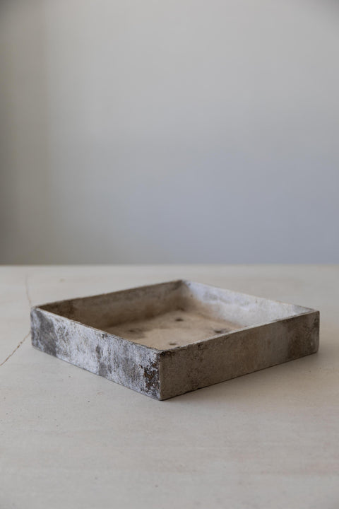 Square Concrete Tray Planters