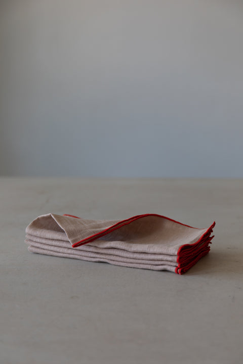 Linen Napkin, Crimini