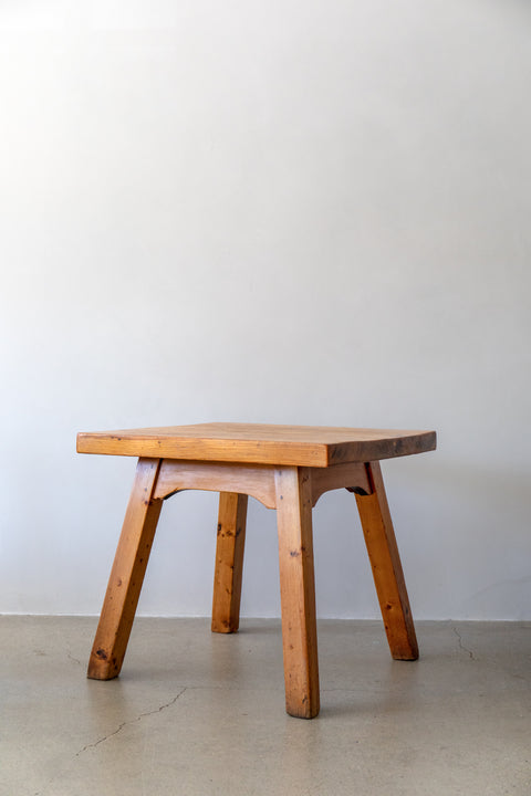 Square Pine Table