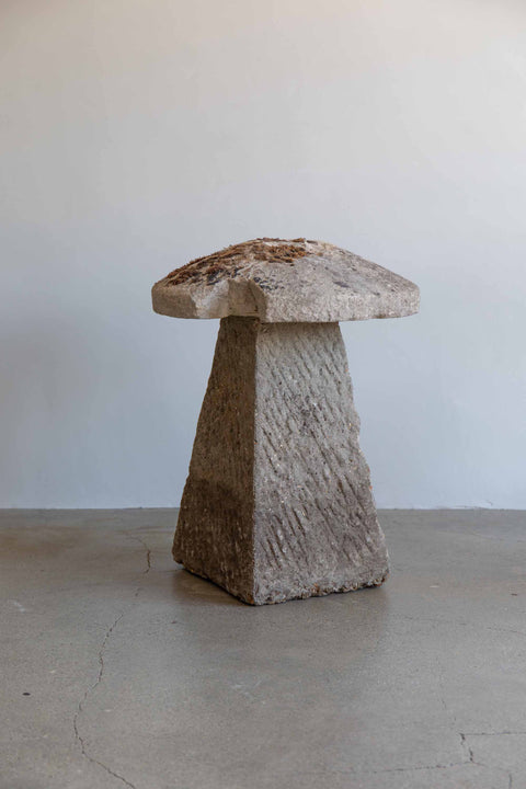 19th Century Staddle Stone Mushroom