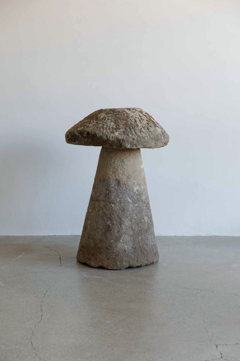 19th Century Staddle Stone Mushroom