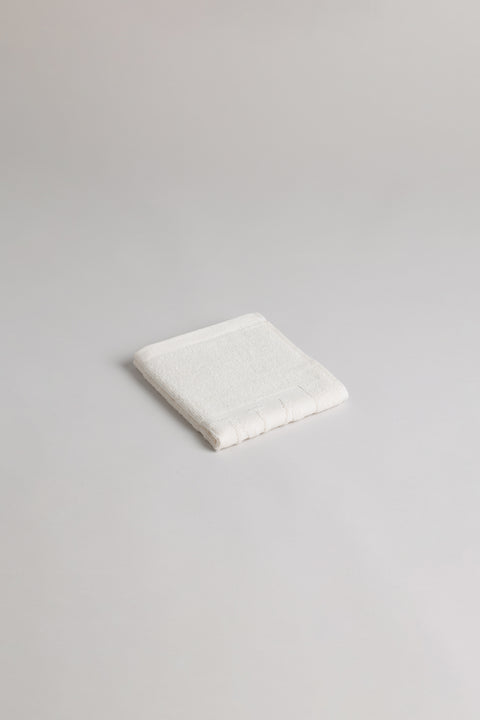 Agnes Face Cloth, Ivory