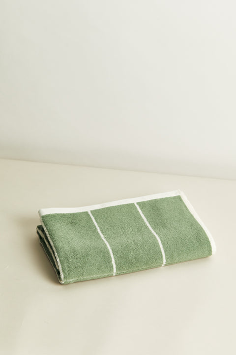 Bethell Bath Towel, Sage & Chalk