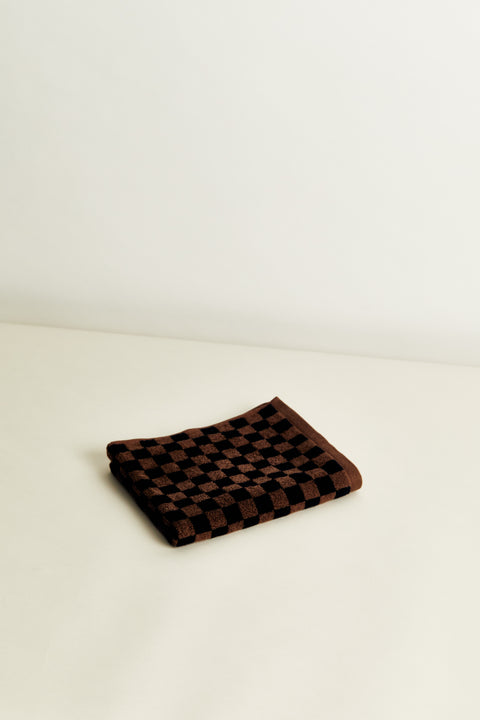 Checkered Luxe Hand Towel